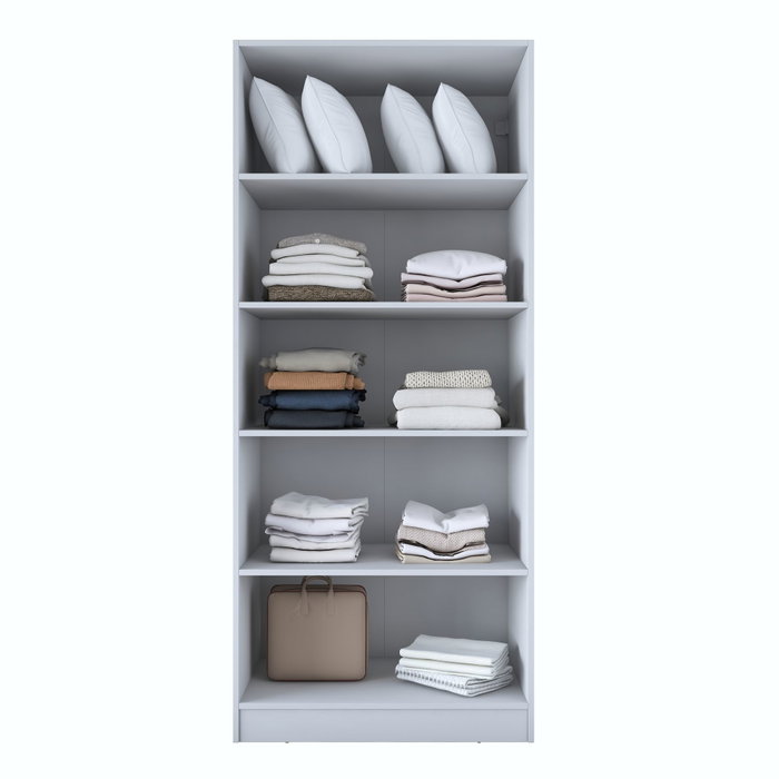 Hanah Home Armario BA202 - 4593 Blanco
